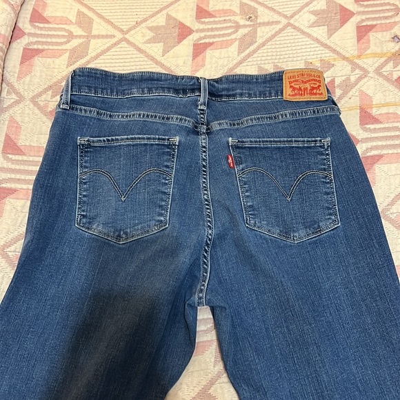 LEVI Classic Mid Rise Skinny Jeans/Pants - Picture 3 of 6